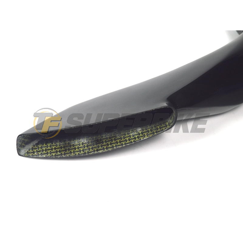 Tobera izquierda fibra de vidrio Aprilia RSV4 2015-2020