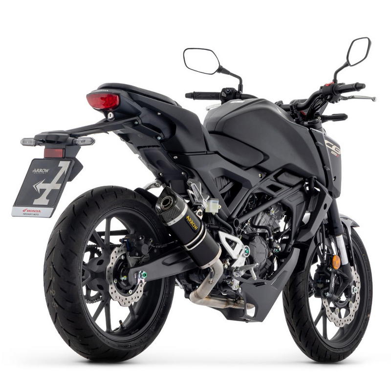 Sistema completo Honda CB125R 2024-2025 homologado con escape Thunder