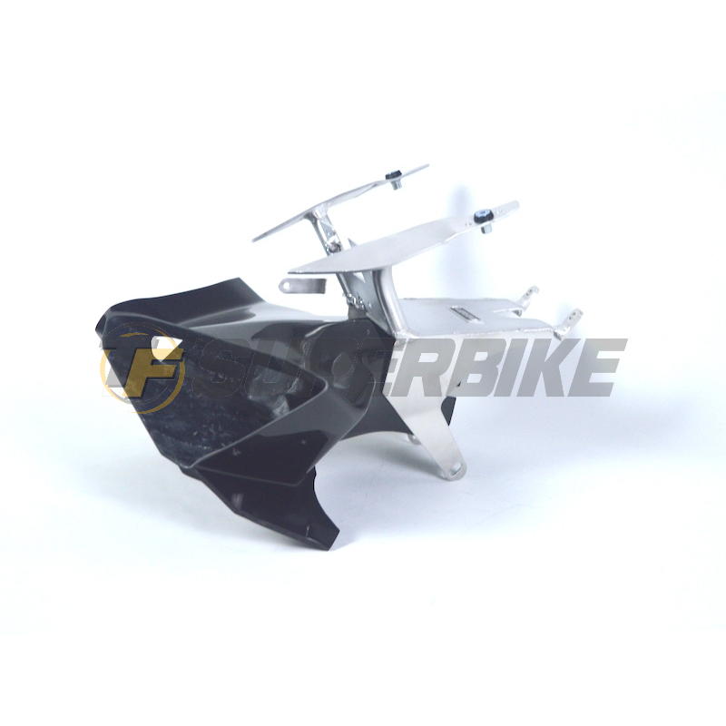 Araña duraluminio Racing plata Ducati Panigale V4 / V4R  2018-2024 con ram air Motoforza