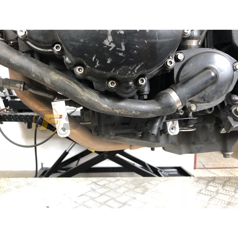 Quilla fibra de vidrio Triumph Speed Triple 955i 2003-2004 con kit de montaje