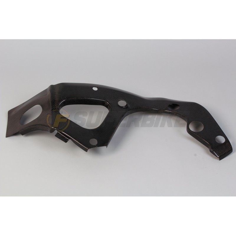 Protector chasis lado izquierdo Suzuki GSX-R 600/750 2006-2010 fibra de carbono