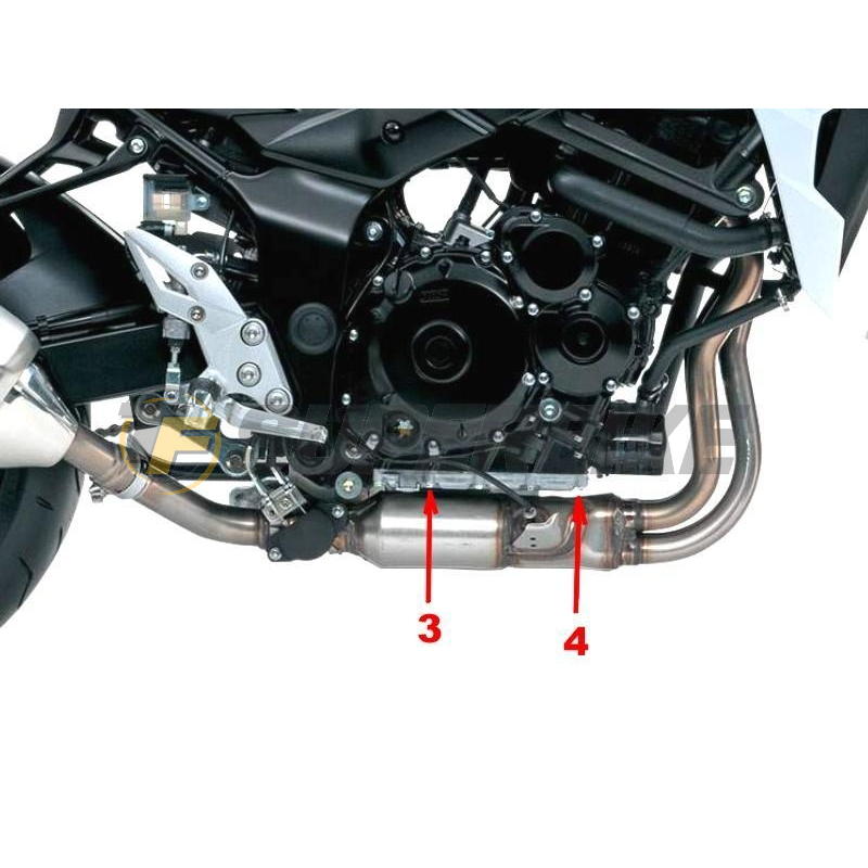 Kit de montaje para quilla Suzuki GSR 750 2011-2013