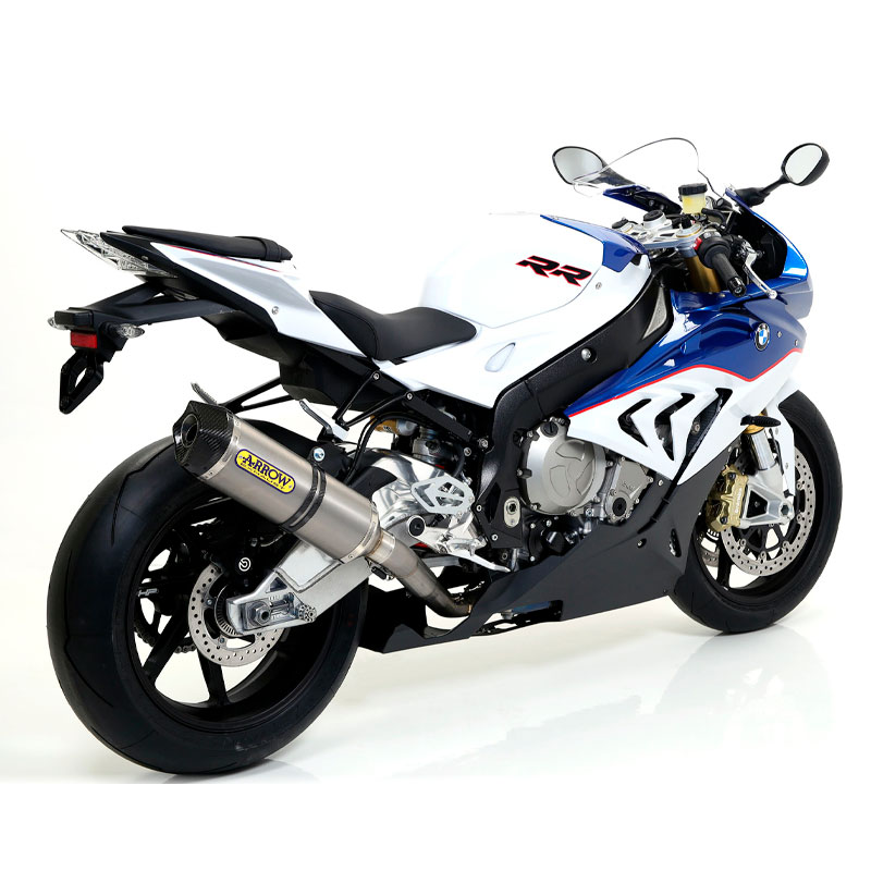 Escape Race-Tech titanio fondo carbono BMW S1000RR 2015-2016