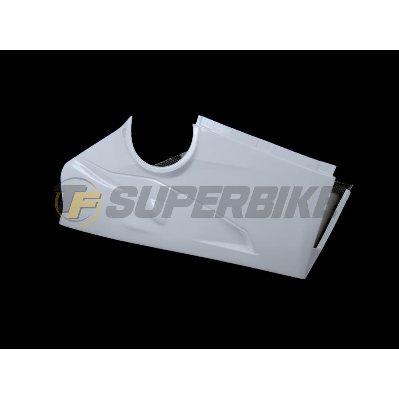 Carenado de fibra Ducati Panigale V4 / V4S / V4R 2018-2021 escape racing y frontal sin soporte alas
