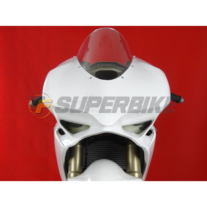 Carenado de fibra Ducati Panigale 959 / 1299 colín asiento original y escape racing