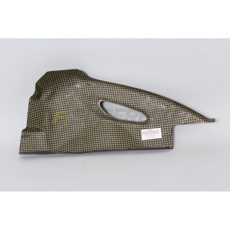 Protector basculante lado derecho Suzuki GSX-R 600 / 750 2006-2010 fibra de carbono