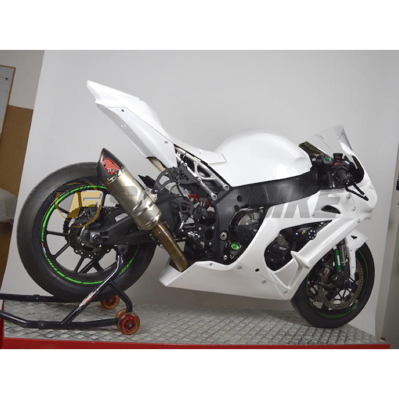 Carenado de fibra Kawasaki ZX-10R 2016-2020 5 piezas colín racing