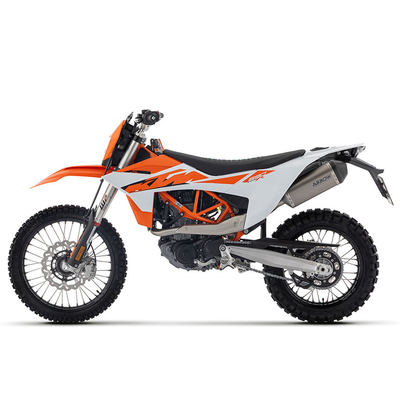 Kit completo con escape Explorer titanio KTM 690 Enduro R / 690 SMC R 2025-2026