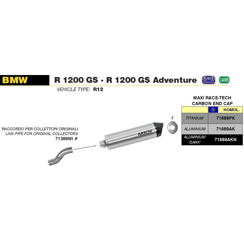 Conector central BMW R 1200 GS / Adventure 2006-2009