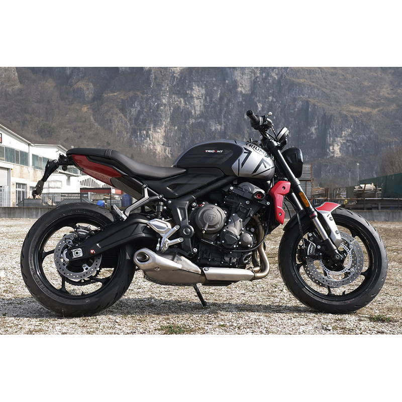 Porta matrícula Triumph Trident 660 2021-2025