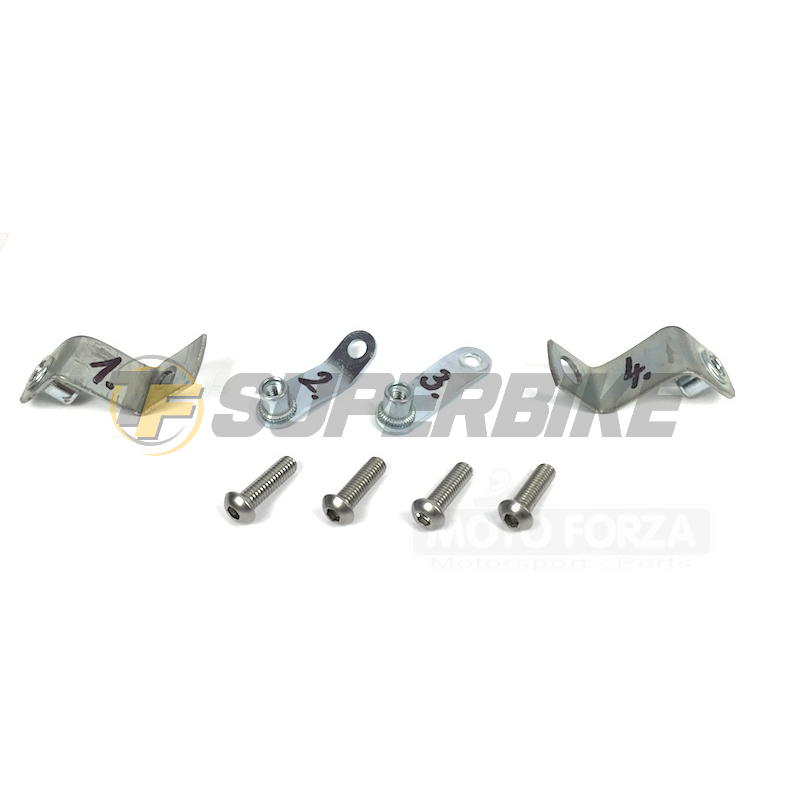 Quilla fibra de vidrio Yamaha FZ6 / Fazer 600 2004-2006 con kit de montaje