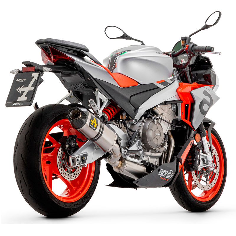 Escape Indy Race aluminio fondo carbono Aprilia RS660 / Tuono 660 2020-2024