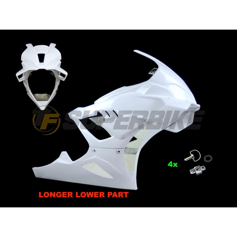 Kit transformación frontal BMW S1000RR 2019-2024 a BMW S1000RR 2025+ quilla larga