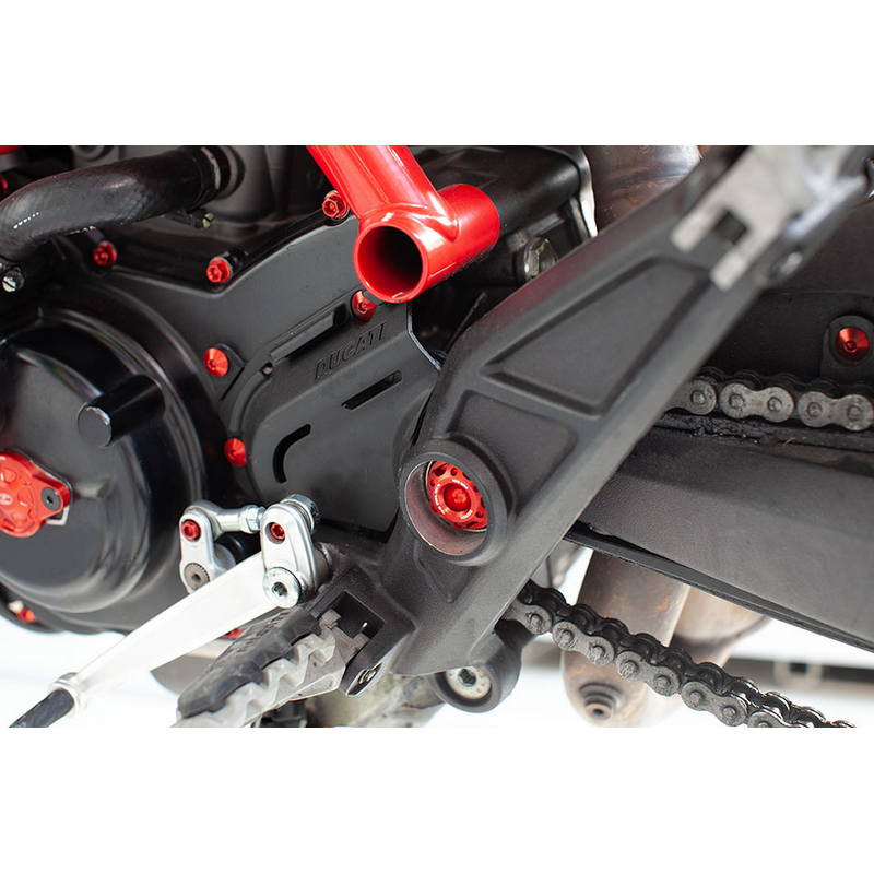 Tuerca ergal Thunderbolt eje basculante Ducati Hypermotard 821/939 (izq o der) (M12x1,25)