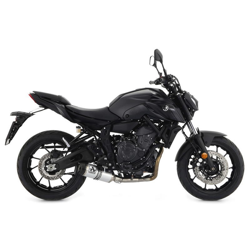 Escape Thunder aluminio fondo carbono Yamaha MT-07 2021-2024