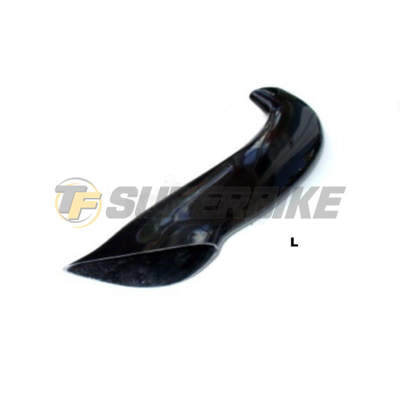 Tobera izquierda fibra de vidrio Yamaha R1 2007-2008