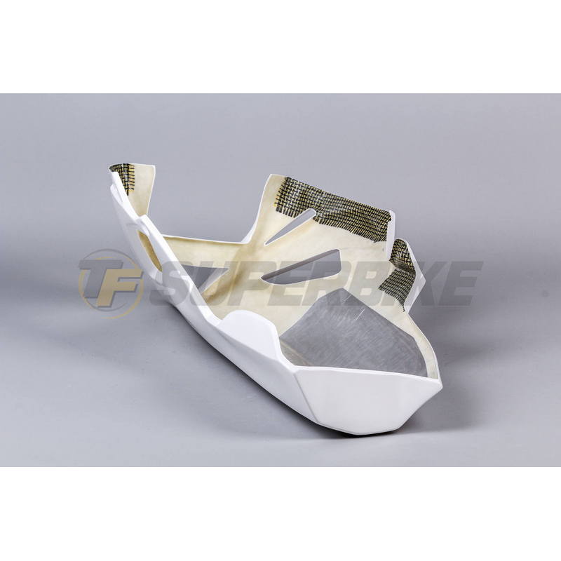 Quilla fibra de vidrio BMW S1000RR 2019-2025 para escape original