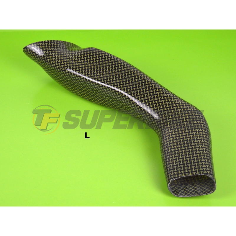 Tobera izquierda fibra de vidrio Suzuki GSX-R 1000 2003-2004