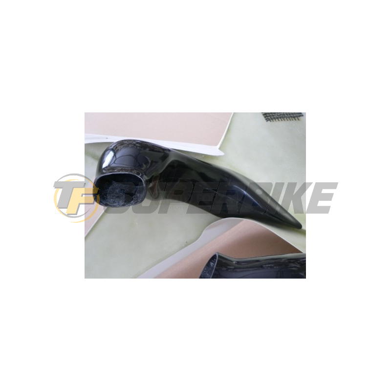 Tobera derecha fibra de vidrio Honda CBR600RR 2005-2006