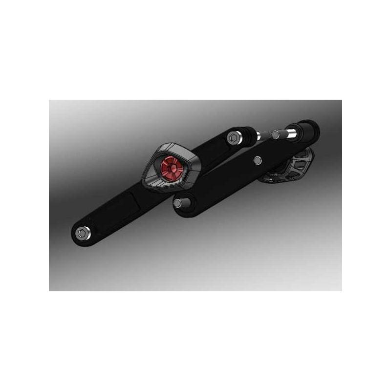 Protectores anti caída anti shock Street Defender Triumph Tiger Sport 660 2022-2024