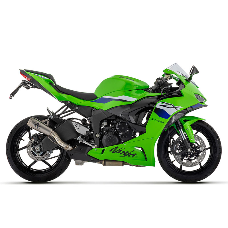 Escape Pro-Race de titanio con conector de titanio para Kawasaki ZX-6R 636 2024 - 2026