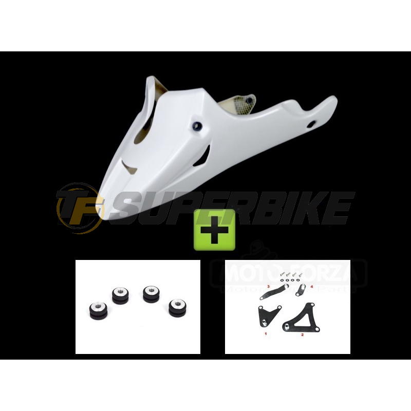 Quilla fibra de vidrio Suzuki SV650N / V-Strom 650 1999-2002 con kit de montaje