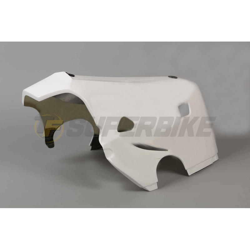 Quilla fibra de vidrio Ducati Panigale V4 / V4R 2019-2021 /  V4S 2020-2021 escape Akrapovic
