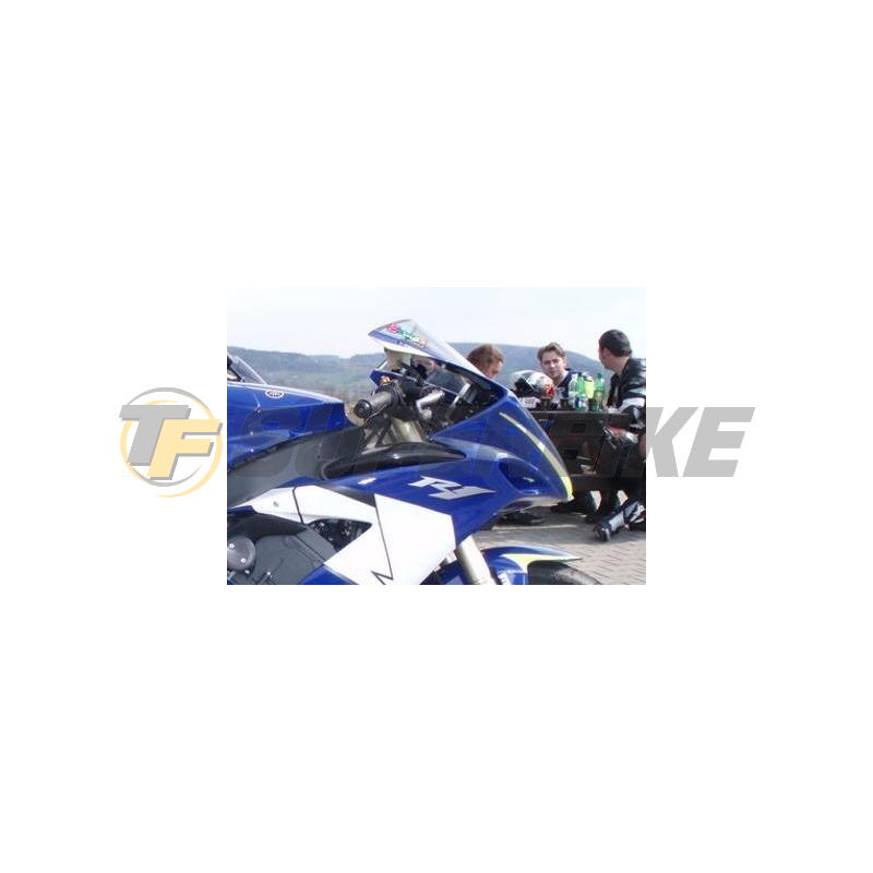 Tobera izquierda fibra de vidrio Yamaha R1 2004-2006