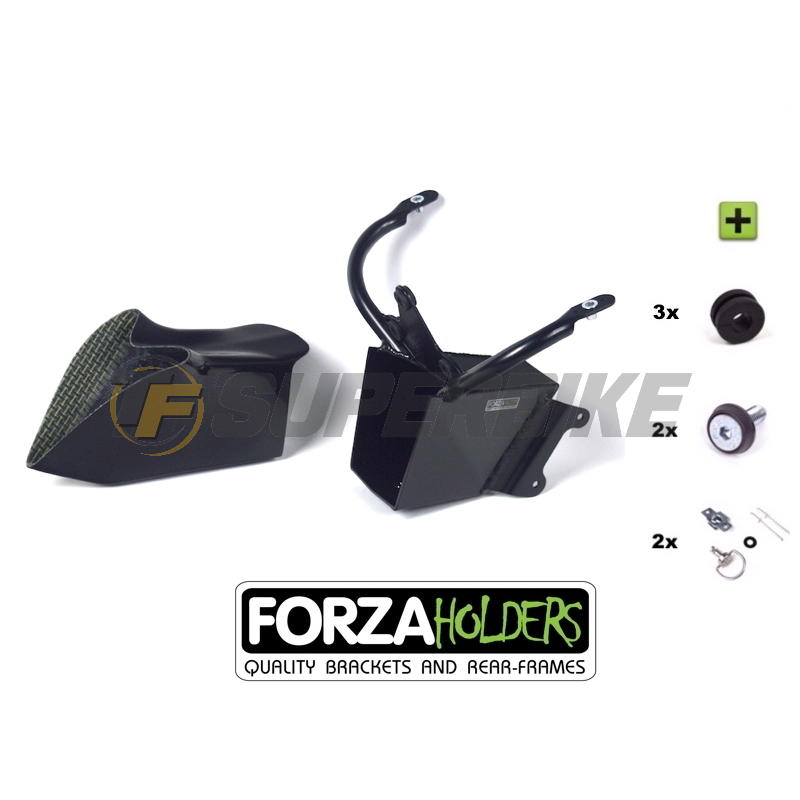 Araña duraluminio con ram air Triumph Street Triple Moto2 edition 2017-2024