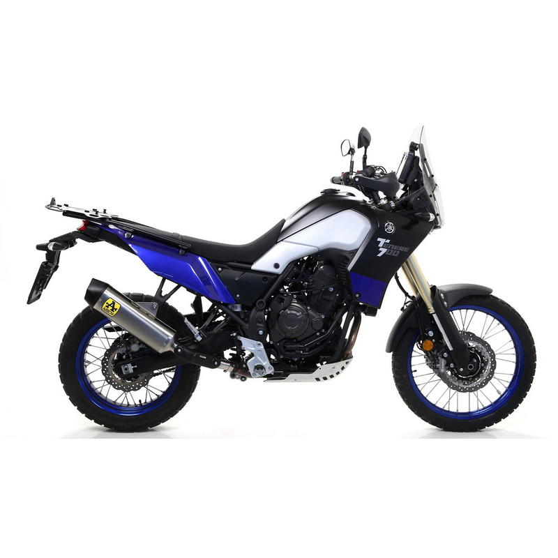 Escape Indy Race titanio fondo carbono Yamaha Tenere 700 2019-2024