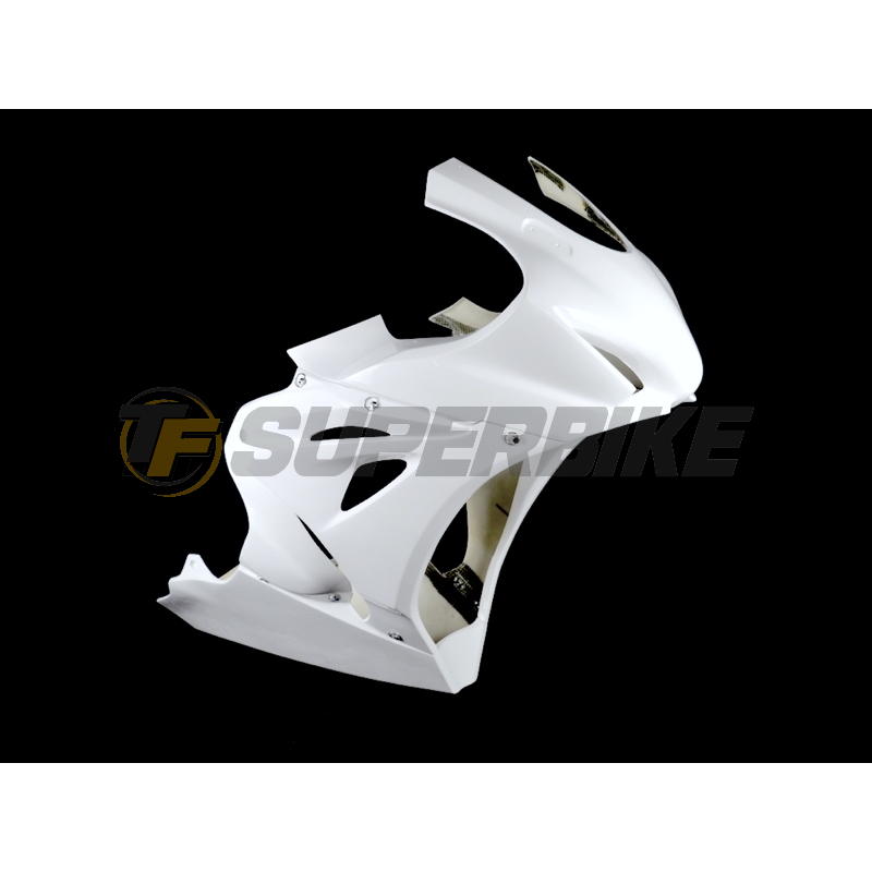 Carenado de fibra Suzuki GSX-R 1000 2017-2023 6 piezas quilla escape Yoshimura/Arrow
