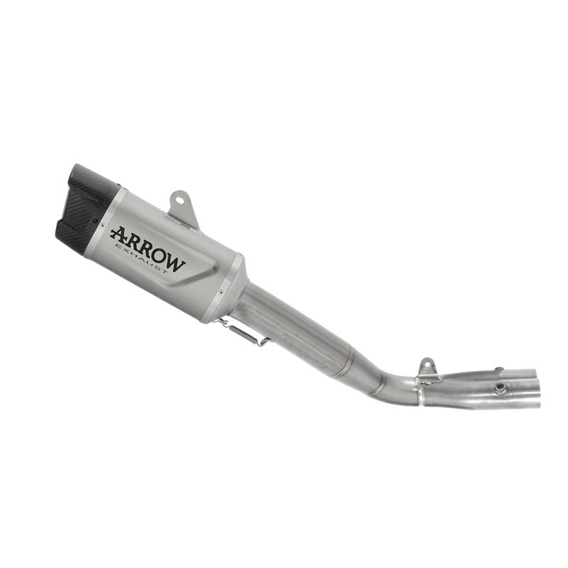 Medio sistema con escape Arrow Indy Race titanio corto Yamaha R1 2017-2026