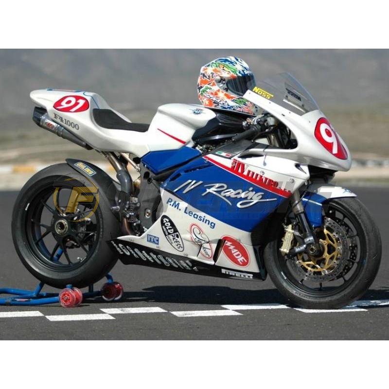 Guardabarros trasero fibra vidrio MV Agusta Brutale 910 2001-2009