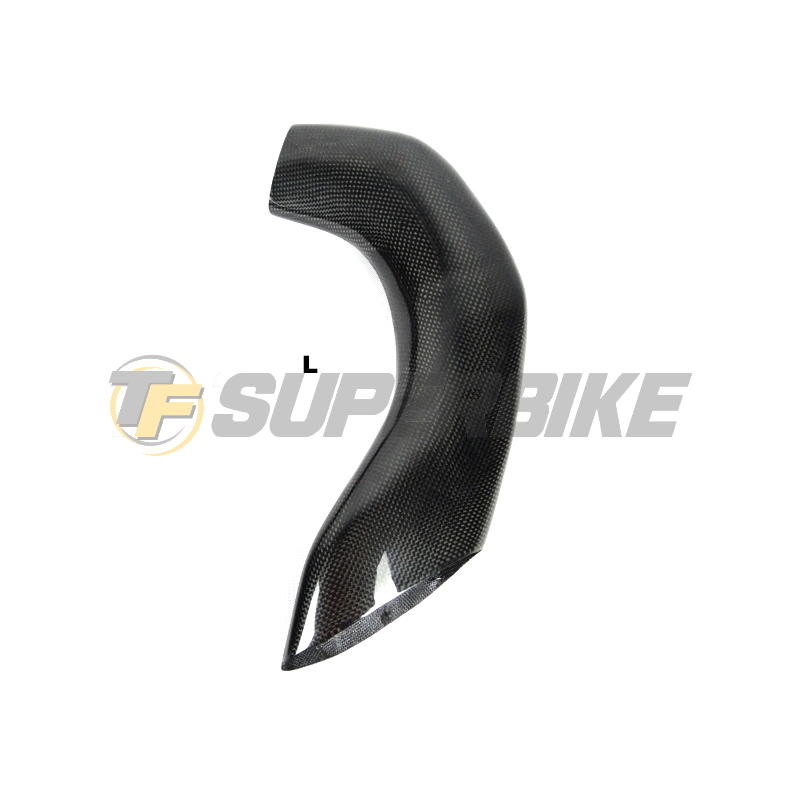Tobera izquierda fibra de vidrio Yamaha R1 2004-2006