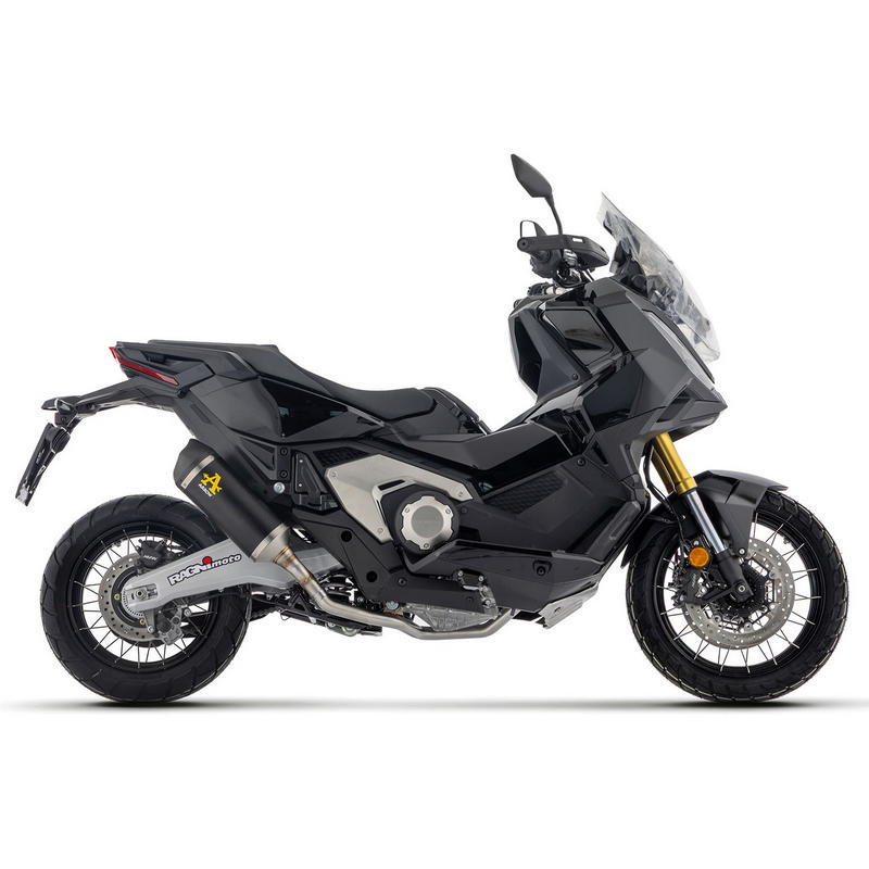 Escape Race-Tech aluminio Dark fondo carbono versión corta Honda X-ADV 750 2021-