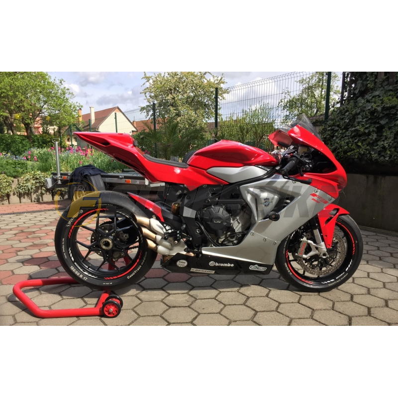 Guardabarros delantero fibra carbono MV Agusta F3 675 / F3 800 2012-2021