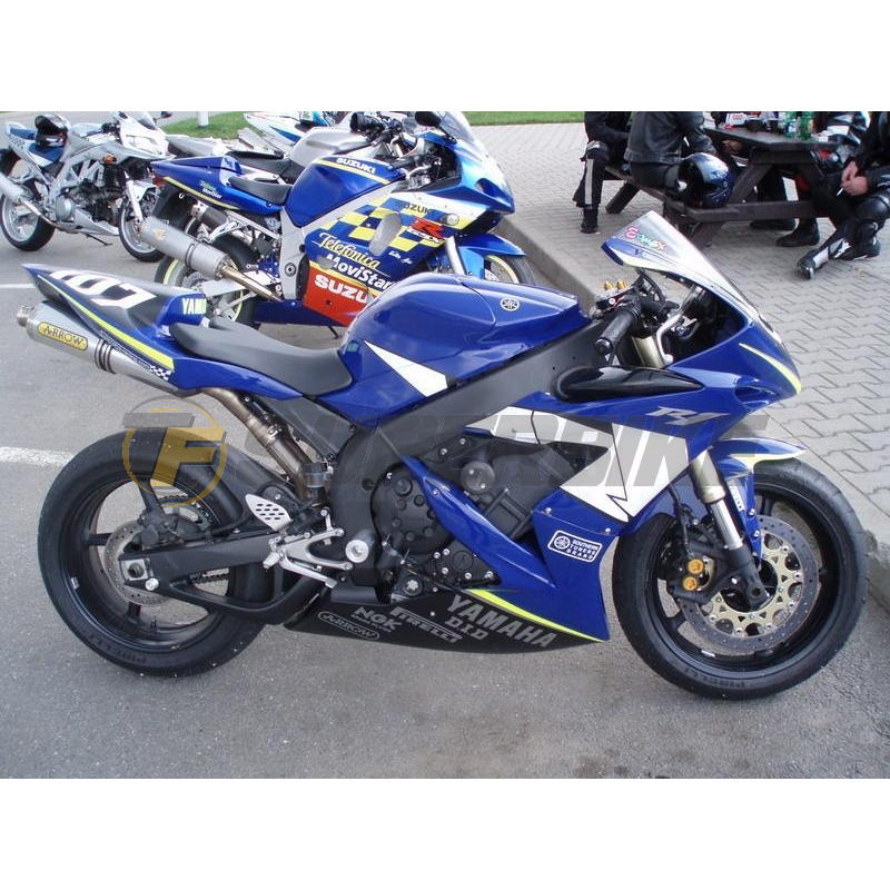 Carenado de fibra Yamaha R1 2004-2006 colín asiento original