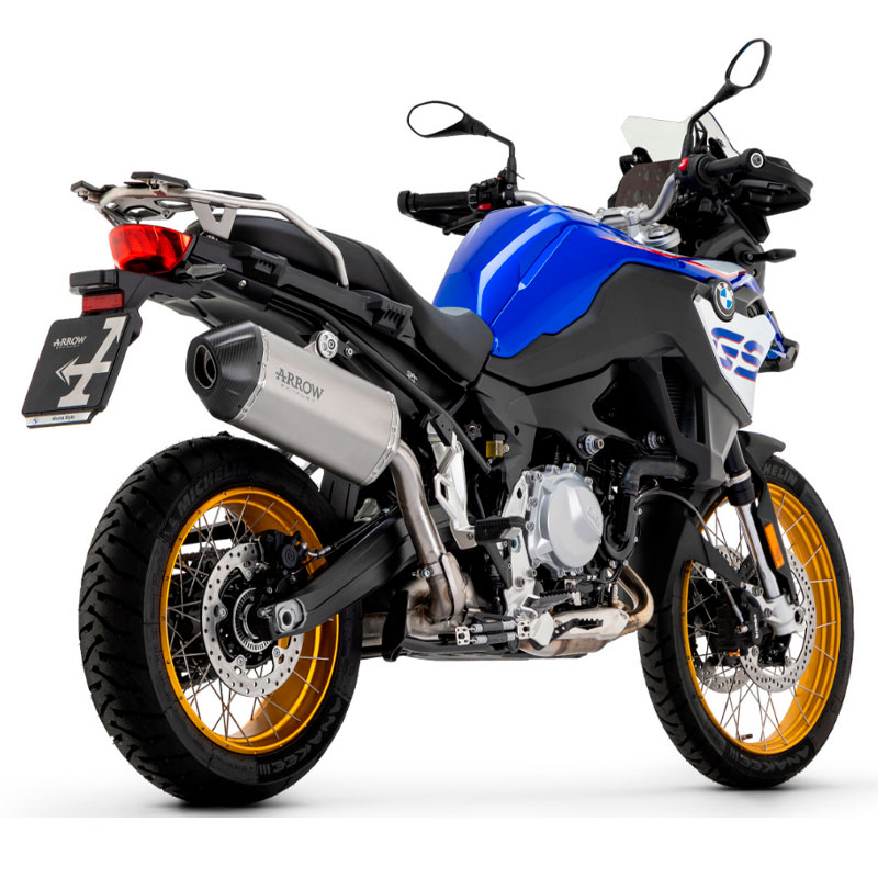 Escape Sonora titanio homologado BMW F750GS / F850GS 2021-2024