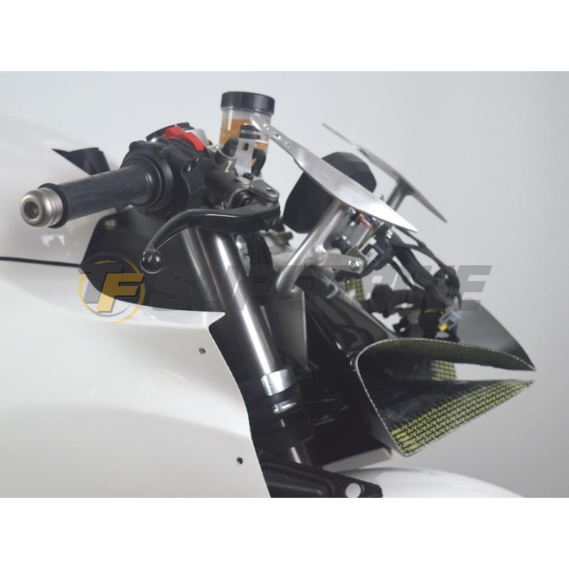 Araña duraluminio Racing plata Ducati Panigale V2 2020-2024