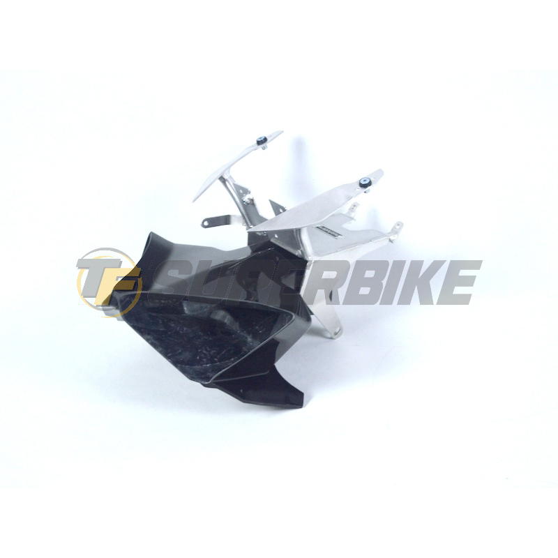 Araña duraluminio Racing plata Ducati Panigale V4 / V4R  2018-2024 con ram air Motoforza