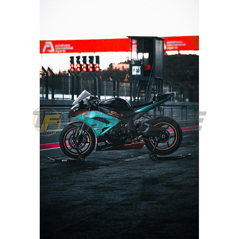 Araña racing duraluminio con ram air racing Kawasaki ZX-6R 2009-2017