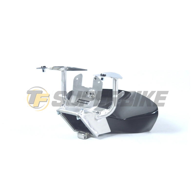 Araña duraluminio Racing plata Ducati Panigale V2 2020-2024 con ram air Motoforza