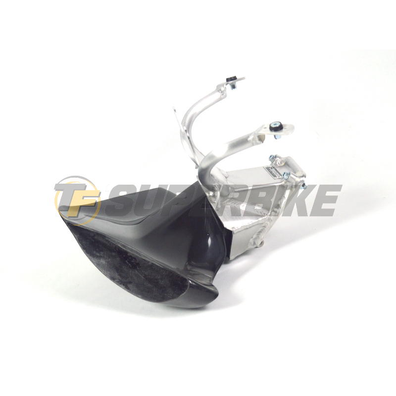 Araña duraluminio plata Ducati Panigale 899 / 1199 con ram air racing