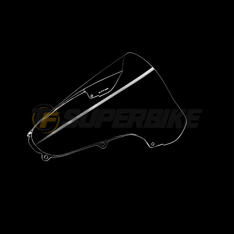 Cúpula doble burbuja transparente Suzuki GSX-R 600 / 750 / 1000 2000-2003
