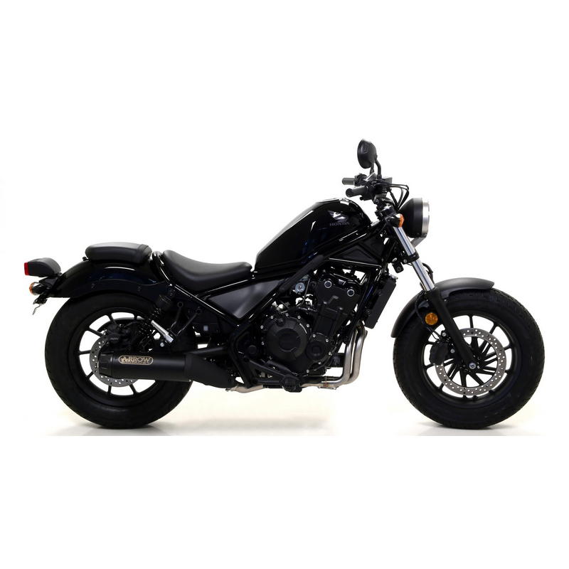 Escape Rebel fondo aluminio Dark Honda CMX 500 Rebel 2017-2024