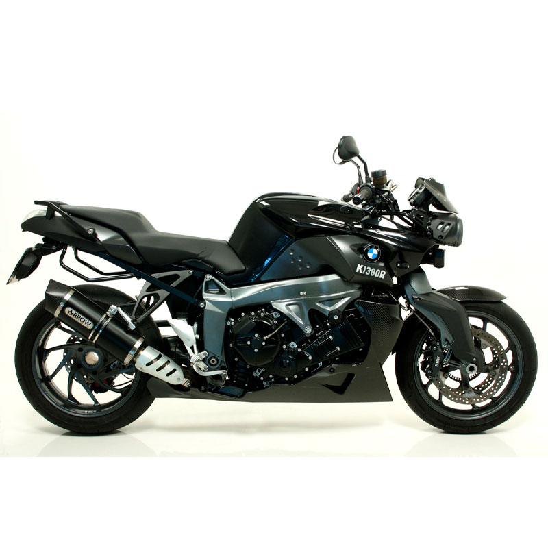 Escape Maxi Race-Tech aluminio Dark fondo carbono BMW K1300R / K1300S 2009-2016