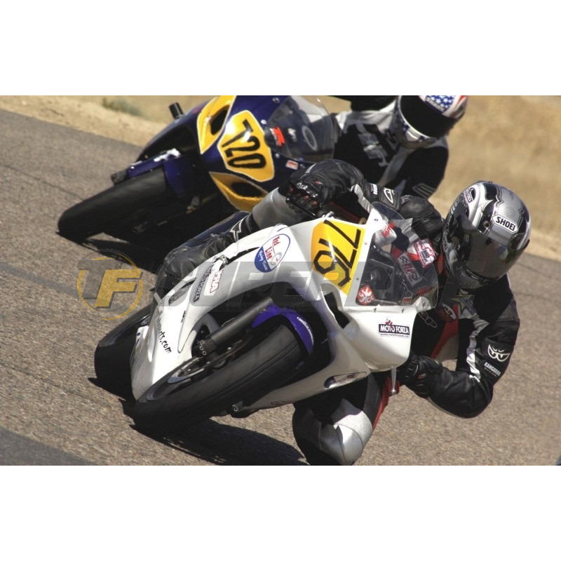 Carenado de fibra Yamaha R6 2003-2005 colín racing