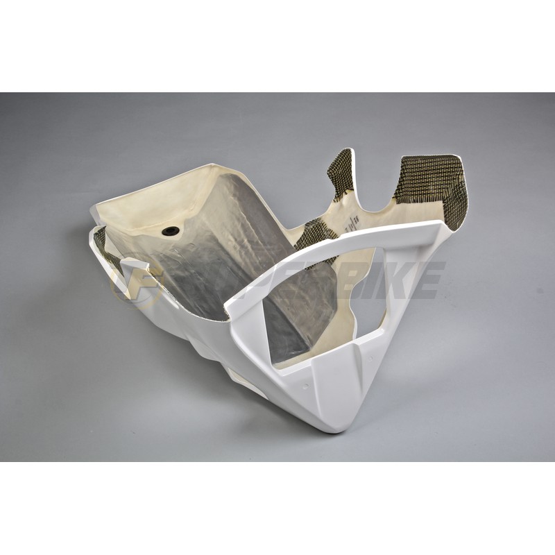 Quilla fibra de vidrio escape racing Yamaha R1 2015-2019