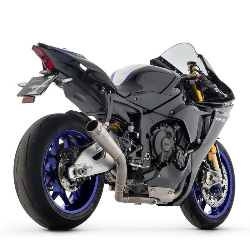 Escape Pro-Race titanio + conector titanio 48/60mm Yamaha R1 2017-2025