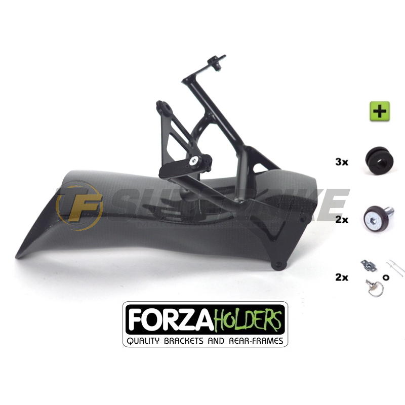 Araña duraluminio con ram air Triumph Daytona 675 2006-2012
